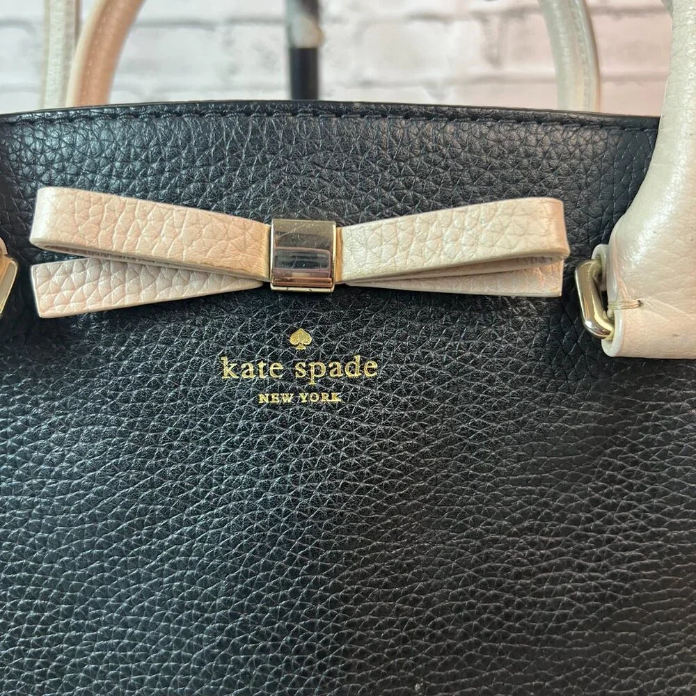 Kate Spade New York Henderson Street Sawyer satchel bag in black